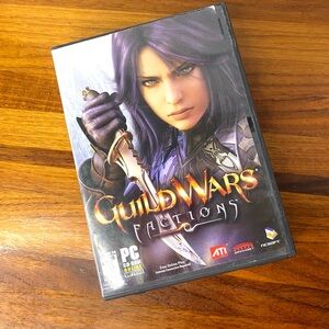 Guild Wars Factions PC Game Action Role Playing Game Arenanet Pre Owned 2006